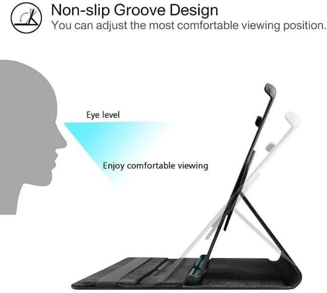 For Samsung Galaxy Tab A11/A9 8.7 A11+/A9+ 11" Case Leather Rotating Stand Cover - Image 3 of 4