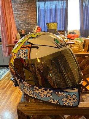 AGV K-3 SV ROSSI WINTER TEST 2016 Helmet M Size Clear Shield Box