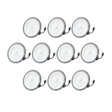 10 Pack LED Industrial Light, 100W 5000K 12000LM UFO LED High Bay Light