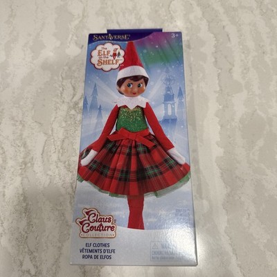 Elf On A Shelf Clothing Scout Elf Party Dress Claus Couture Clothes ~ New
