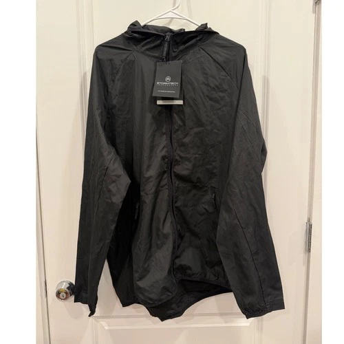 Stormtech Performance TMX-1 Ozone Hooded Shell Jacket Mens Large Black NWT - product listing photo