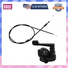 7/8 Thumb Throttle Kit with Cable - Aluminum for 50-250cc ATV & Mini Bike