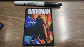 Darkman Woven Patch [Action Figure NES Vs Army Of Darkness VHS DVD Blu Ray Set]