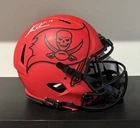 Mike Evans Tampa Bay Buccaneers Signed Rave Full Size Helmet with Beckett COA