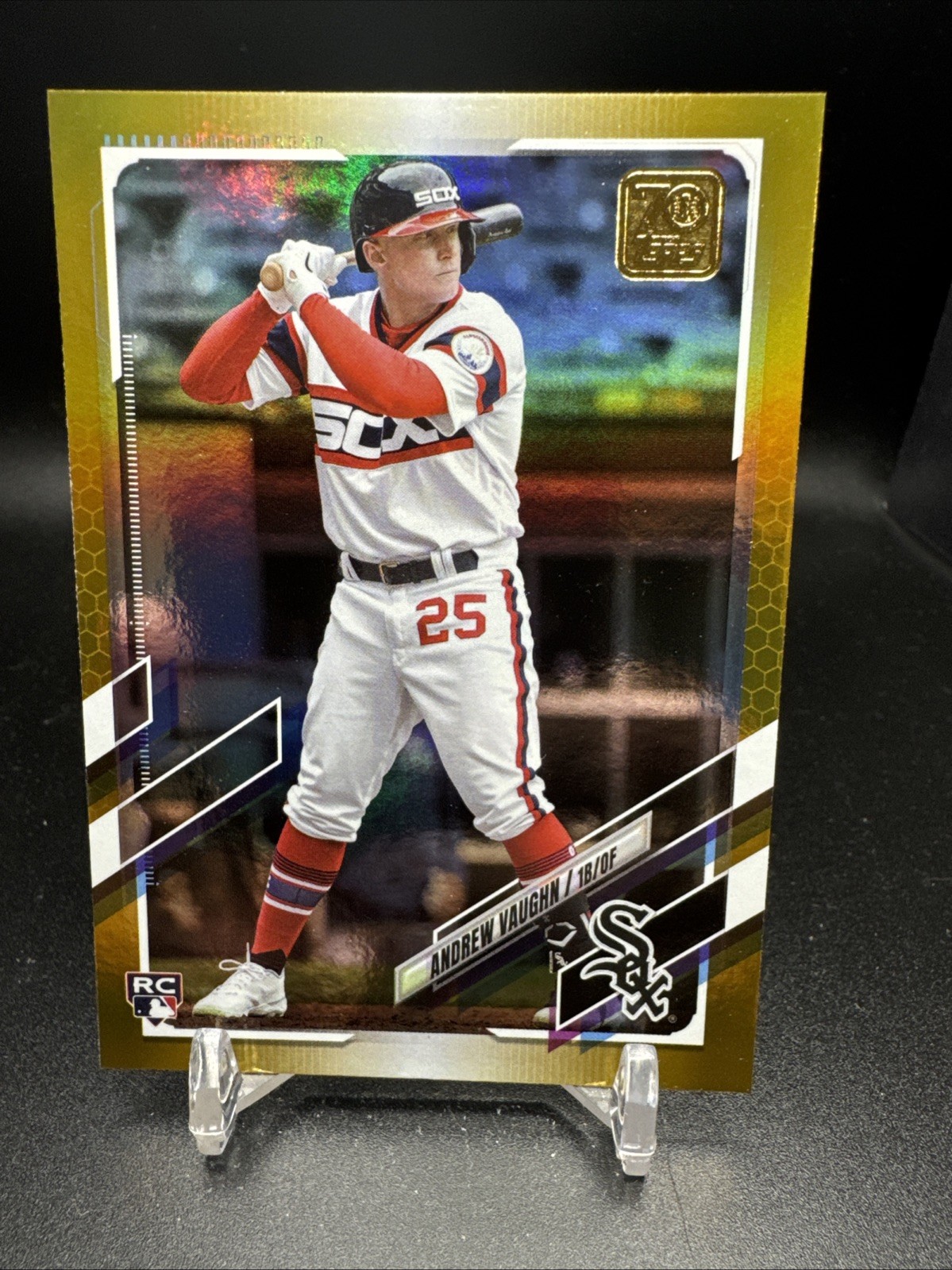 2021 Topps Update Series Gold Foil US312 Andrew Vaughn Rookie RC