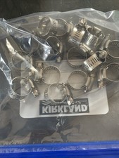 Hose Clamps Stainless Steel LOT OF 15 7/8 Size 10-22mm DynaFlo Adjustable