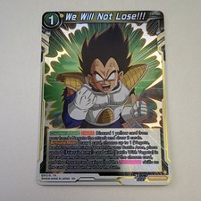 Dragon Ball Super We Will Not Lose Vegeta BT29-081 ENG