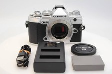 OLYMPUS OM-D E-M5 MarkIII Mirrorless Camera Body Silver