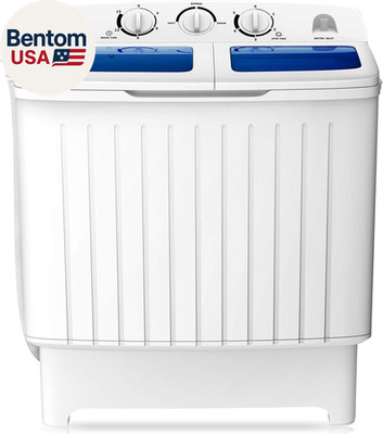 Portable Washing Machine, Twin Tub 20 Lbs Capacity, Compact Laundry Washer(12 Lb