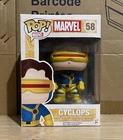 Funko Pop Cyclops Vinyl Figure #58 X-Men Marvel Comics 2014
