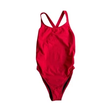 NWT Jolyn Tanya One-Piece Swimsuit In Red Size 30 (US 4-6)