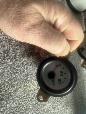 #ad Gen 1 Viper Oil Pressure Gauge $50.00