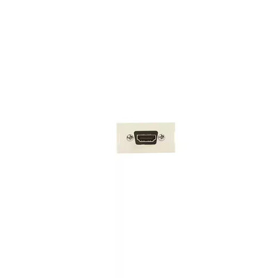 Light Almond HDMI Feedthrough Multimedia Outlet Module 41290-HDT