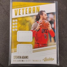 Panini Absolute Memorabilia Steven Adams VT-SAD Oklahoma City Thunder 2019-20 V…