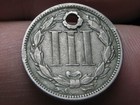 1879 Three 3 Cent Nickel 3CN- Fine/VF Details — photo 3