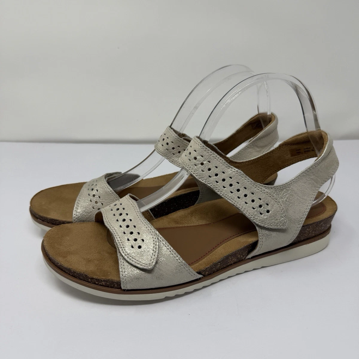Cobb Hill Sandali Zion Donna – 2 Pezzi In Pelle Nera – Con Supporto Plantare E Fodera Morbida – Tacco Basso – EU 40 - 4