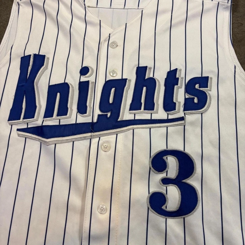 Camiseta de béisbol vintage de los 90 Charlotte Knights Knights Foto 3 de 4