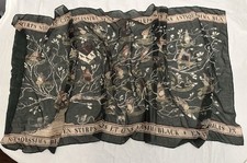 Harry Potter Black Family Tree Tapestry Scarf Bioworld Green Sirius Hogwarts