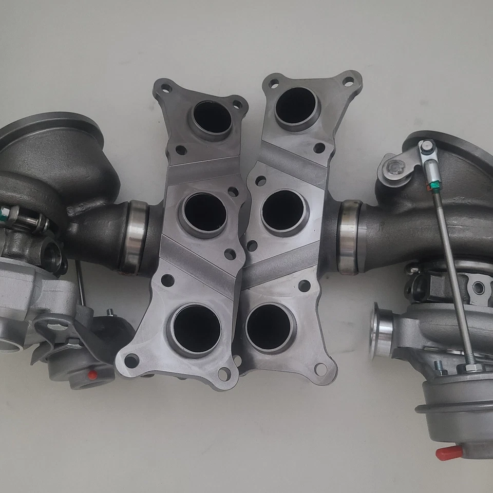 Doble actualización Turbo TD04L-17T apto para BMW N54 335i 335xi 335is 3,0 L 2007-2013 Foto 2 de 4