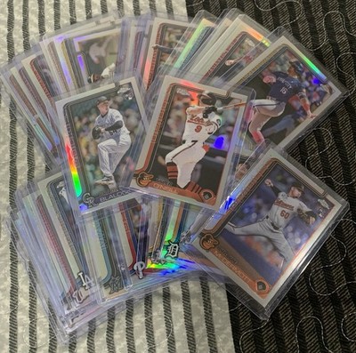 2025 Topps Chrome Refractor - Choose Your Card