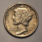 #3 1935 S Nicer Low Mintage Mercury Dime