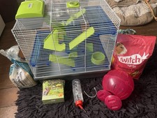 Hamster Cage Large with Accessories Bundle