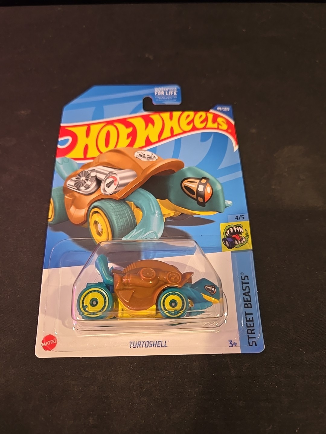 Hot Wheels 2022 Mainline Street Beasts Turtoshell Teal #89- 4/5
