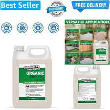 Organic Path, Patio & Decking Cleaner Concentrate 2.5L – Pet Friendly, Bleach...