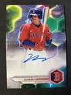 2023 Bowmans Best Roman Anthony Rookie Auto On Card Boston Red Sox Prospect RC