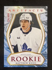 Matthew Knies 2023-24 Upper Deck Artifacts Rookie 224/499 Ruby