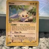 Pokémon TCG Minun Dragon Holo Rare Basic 50HP 7/97 2003 English Card Damaged