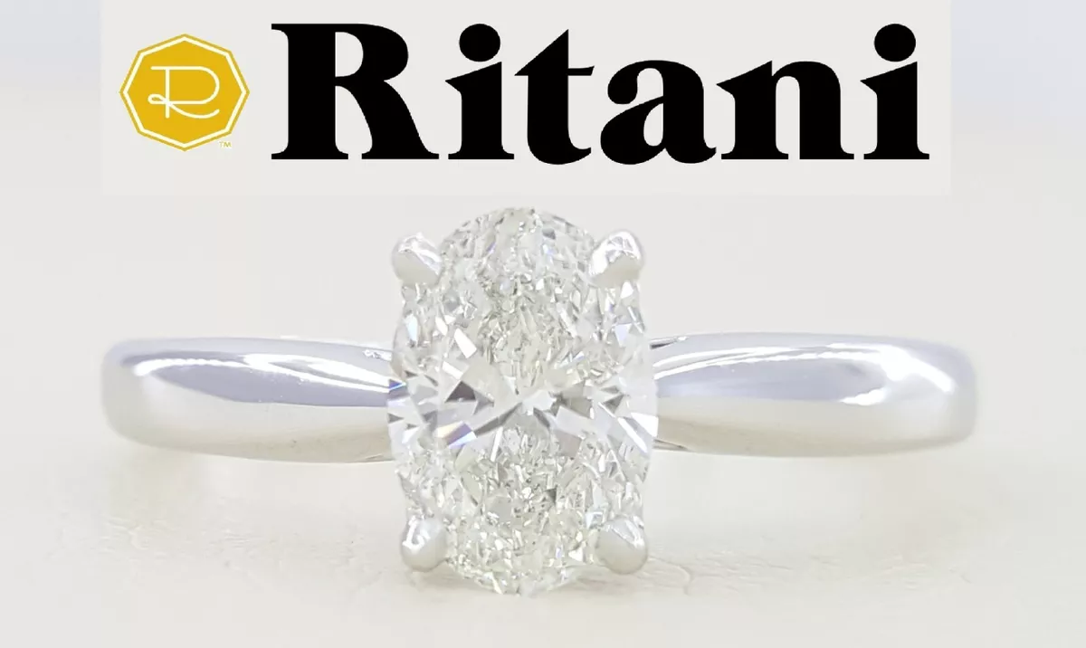Ritani oval engagement rings deals