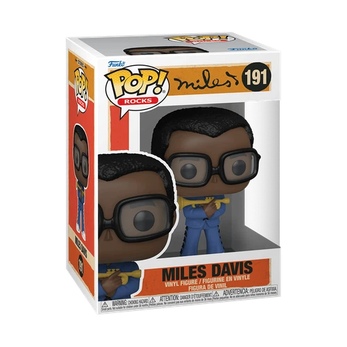 Funko Pop! Vinyl: Rocks Series: Miles Davis #191 NEW!