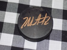 Zach Whitecloud Signed Practice Hockey Puck Vegas Golden Knights