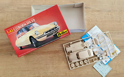 Heller Maquette Citroën DS 19 1/43 – Neuf Sous Blister – Réf 3279510801620