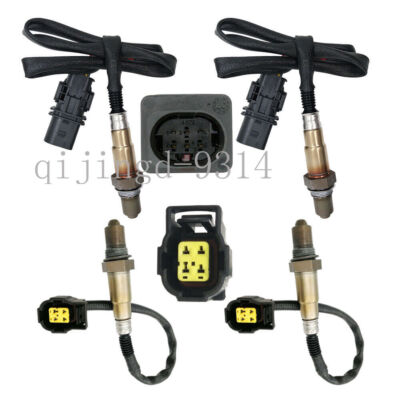 4pcs Oxygen Sensor Up+Downstream For 2008-2011 Mercedes-Benz C350 SLK350 V6 3.5L