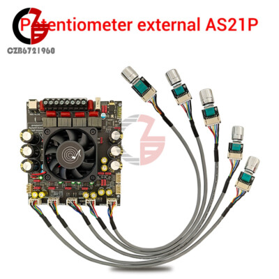 ZK-AS21P Hi-Fi 2.1 Channel Bluetooth Amplifier Board 300W+300W+600W TPA3255*2