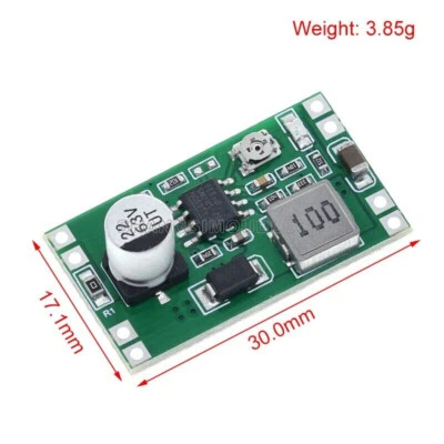 NEW MP4560 DC-DC Step-down regulator 2A Power 6-55V to 3.3/5/9/12V Adjustable - Bild 1 von 4