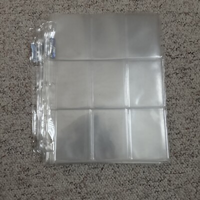 3 ring binder trading card sleeves Mana 8 - 12-Pocket Zip PRO-Binder - Island for Magic: The Gathering main image 1