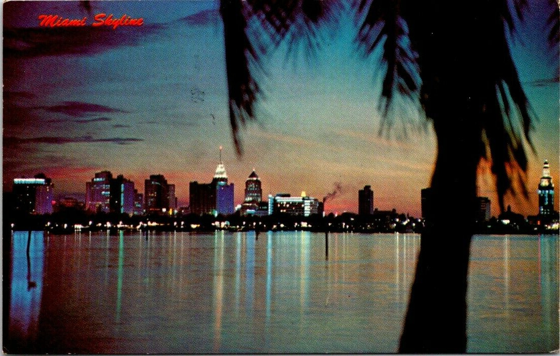 It's Great to be in Miami - Miami, FL. vintage postcard