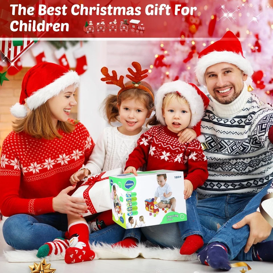 Brinquedos infantis de trem musical de 12 a 18 meses para meninos meninas de 1 2 3 4+ anos. - Imagem 2 de 4