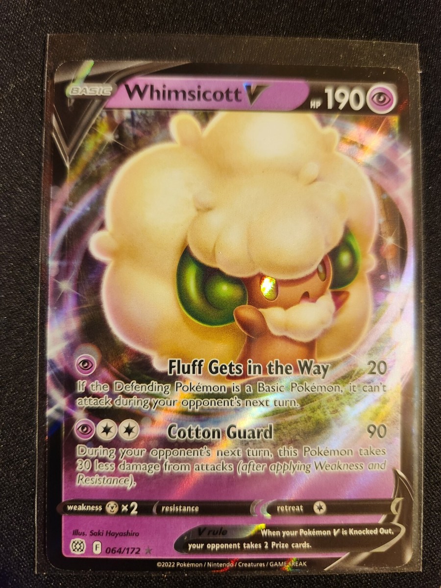 Near Mint Pokémon TCG Whimsicott V Sword & Shield: Brilliant Stars