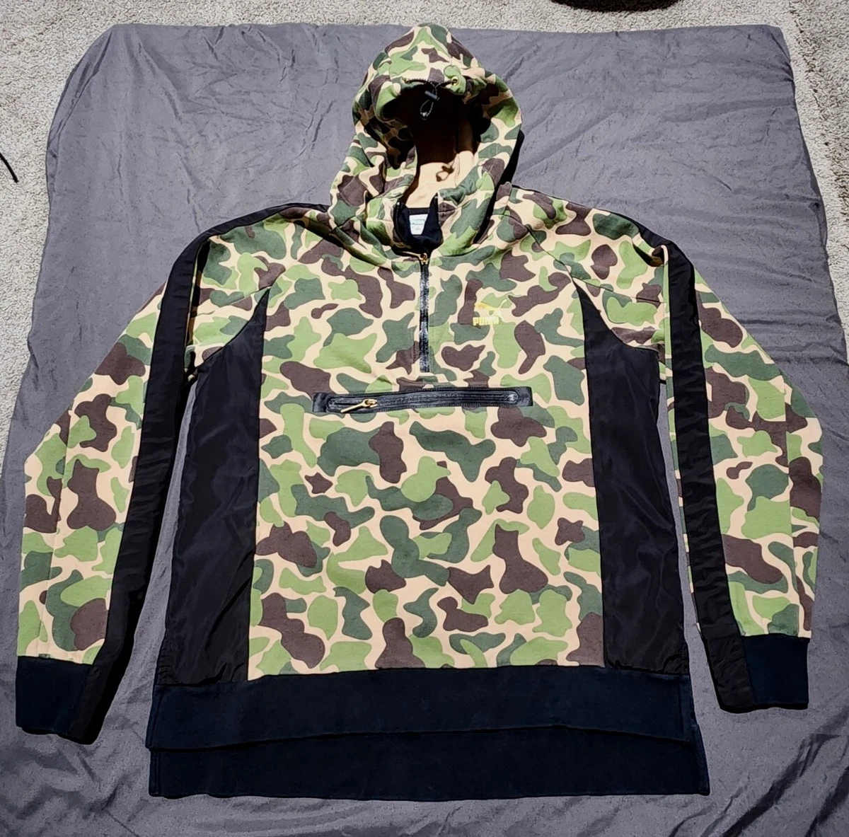 Camouflage half deals jacket
