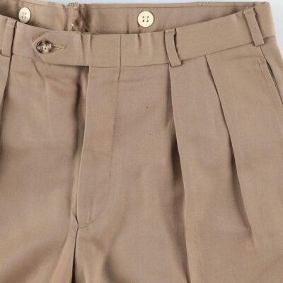 90'S LANDS' END 2-pleat wool pants slacks made in USA men's
