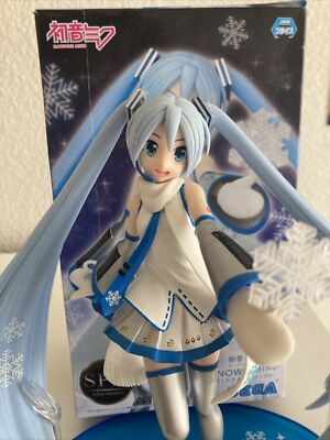 8.6'' inch VOCALOID Hatsune Snow Miku PVC Action Figure Figurine Toys Gift BULK