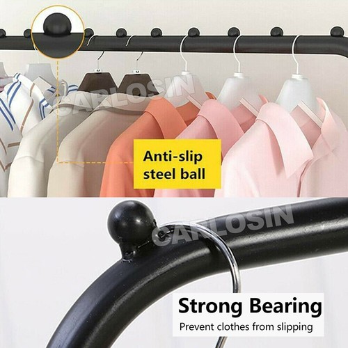 Heavy Duty Clothes Rail Rack Hanging Garment Display Stand Shoe Storage Shelf AU - Picture 6 of 12