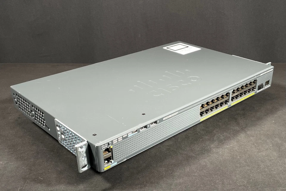 Cisco WS-C2960X-24TD-L 24 Port Gigabit Switch - Same Day Shipping - Image 2 of 4