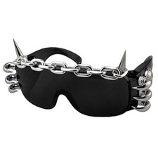Fashion Men/lady Sunglasses Punk Rock Studded Cosply Dancing Glasses Cool