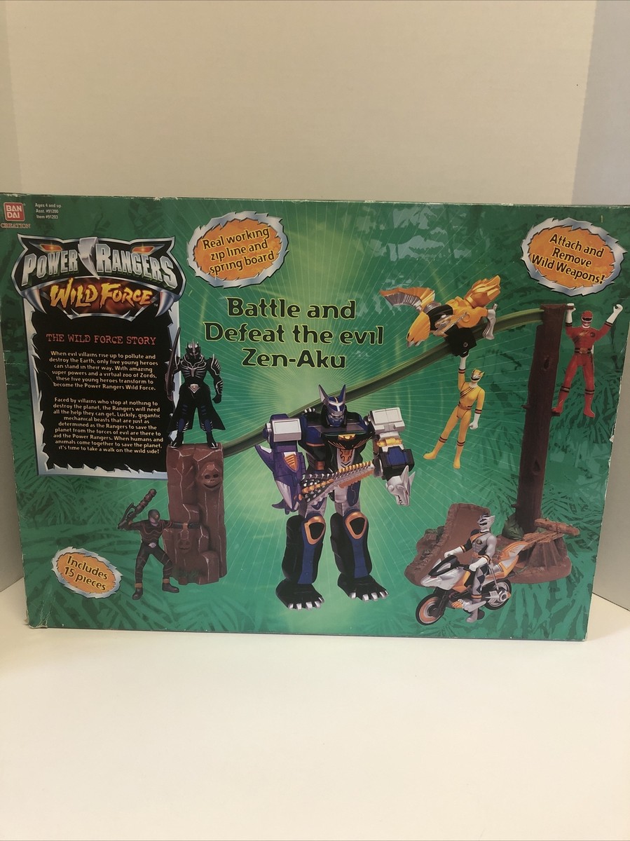 Power Rangers Wild Force Predator Adventure Set Bandai 2002 | eBay