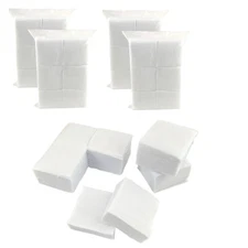 1000 Cotton Gun Cleaning Patches 2 1/4" x 2 1/4" Square for 9mm .357 .38 .40 .45